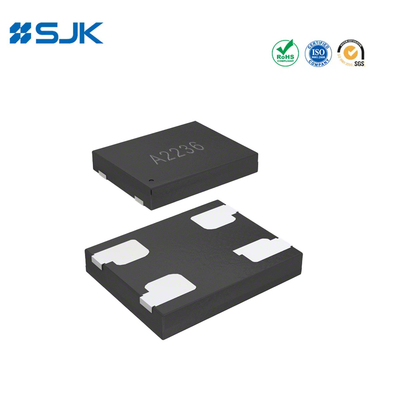 SJK8209 2520 MEMS осциллятор с высокой частотой от 80 до 220 МГц ±10 до ±50 Ппм Для телекоммуникаций, сетевых сетей