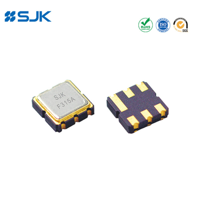 SMD 3,0 * 3,0 мм фильтр пилы DCC6C 966,34 МГц с пропускной способностью 30 МГц для беспроводной связи